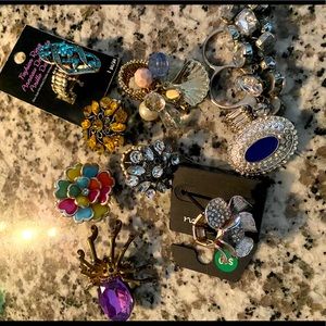 Bundle of rings NEW with tags & GENTLY USED